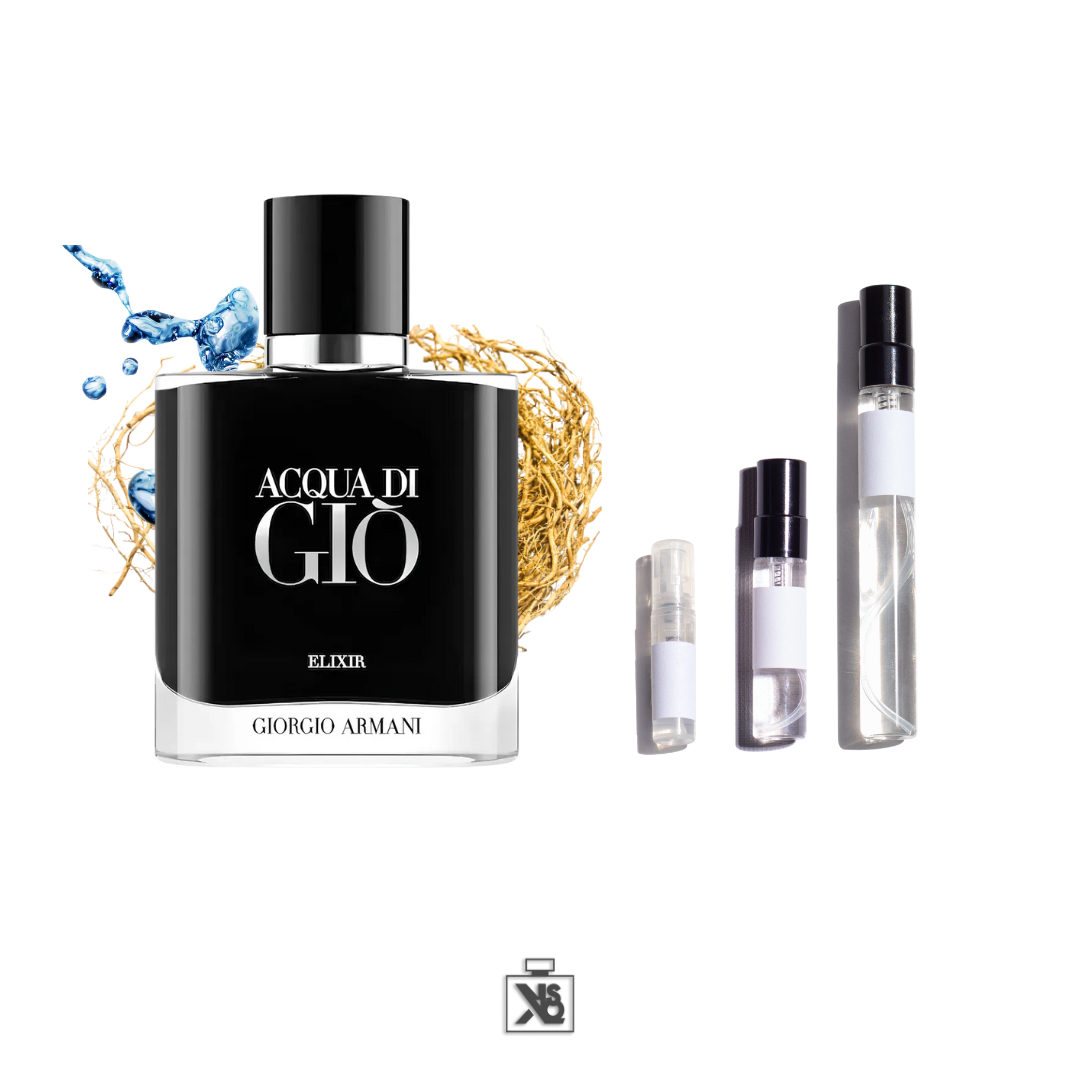 Décant authentique d'Acqua di gio Elixir pour homme - 2ml/5ml/10ml