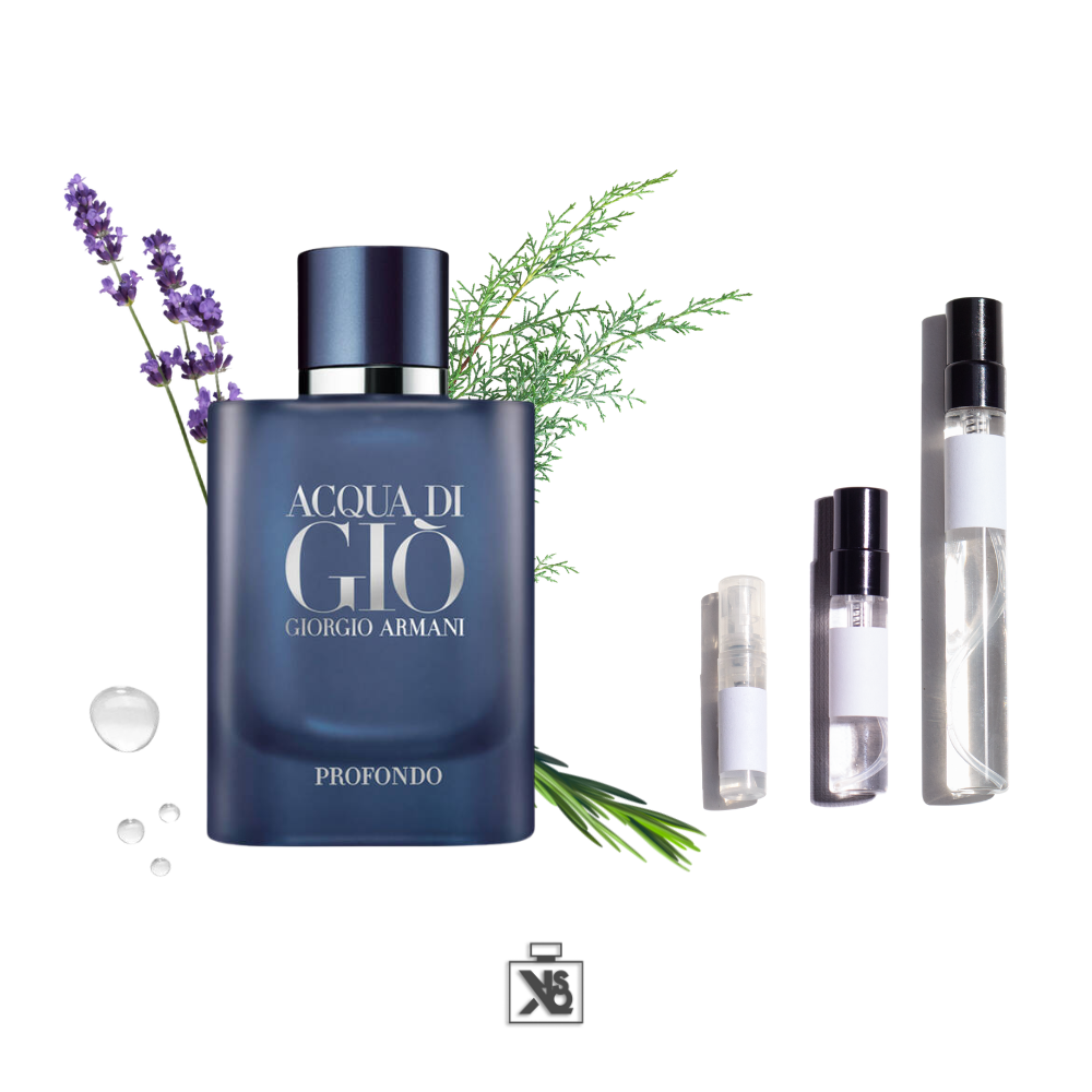 Décant authentique de Giorgio Armani ACQUA DI GIÒ Profondo - 2ml/5ml/10ml