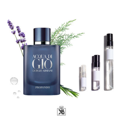 Décant authentique de Giorgio Armani ACQUA DI GIÒ Profondo - 2ml/5ml/10ml