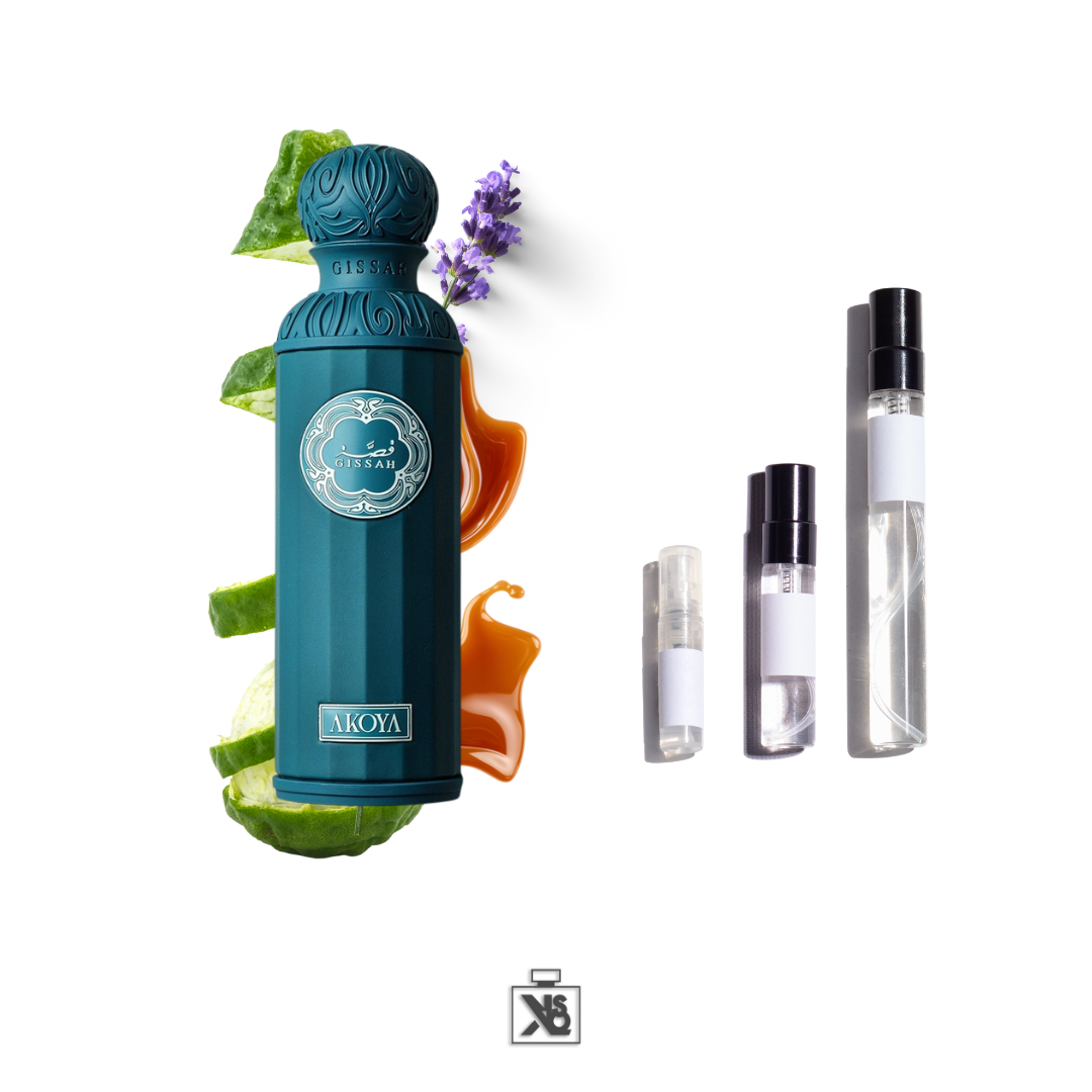 Décant authentique de GISSAH AKOYA eau de parfum mixte - 2ml / 5ml / 10ml