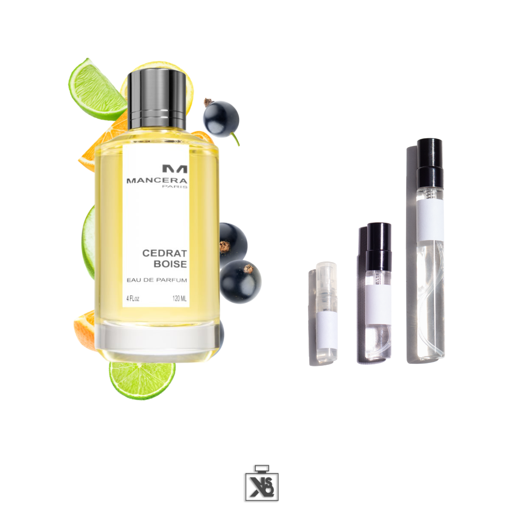 Décant authentique de MANCERA Cedrat Boisé eau de parfum pour homme - Decants