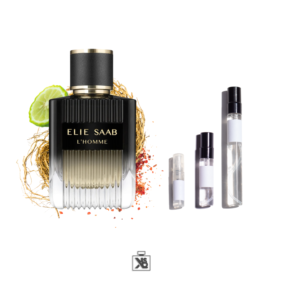Décant authentique de Elie Saab L'homme eau de parfum - 2ml / 5ml / 10ml