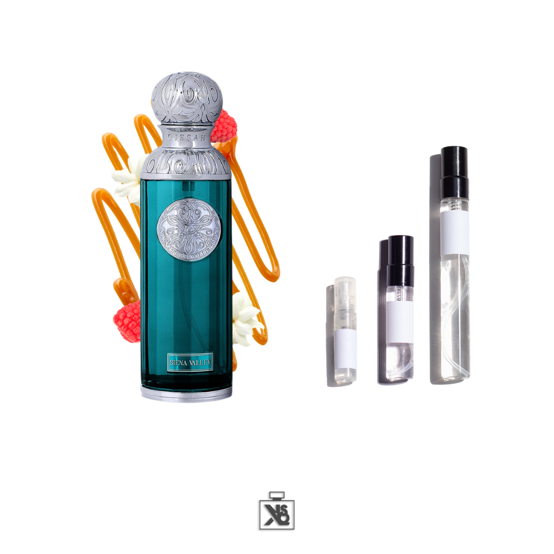 Décant authentique de GISSAH Siena Valley eau de parfum unisex - 2ml / 5ml / 10ml