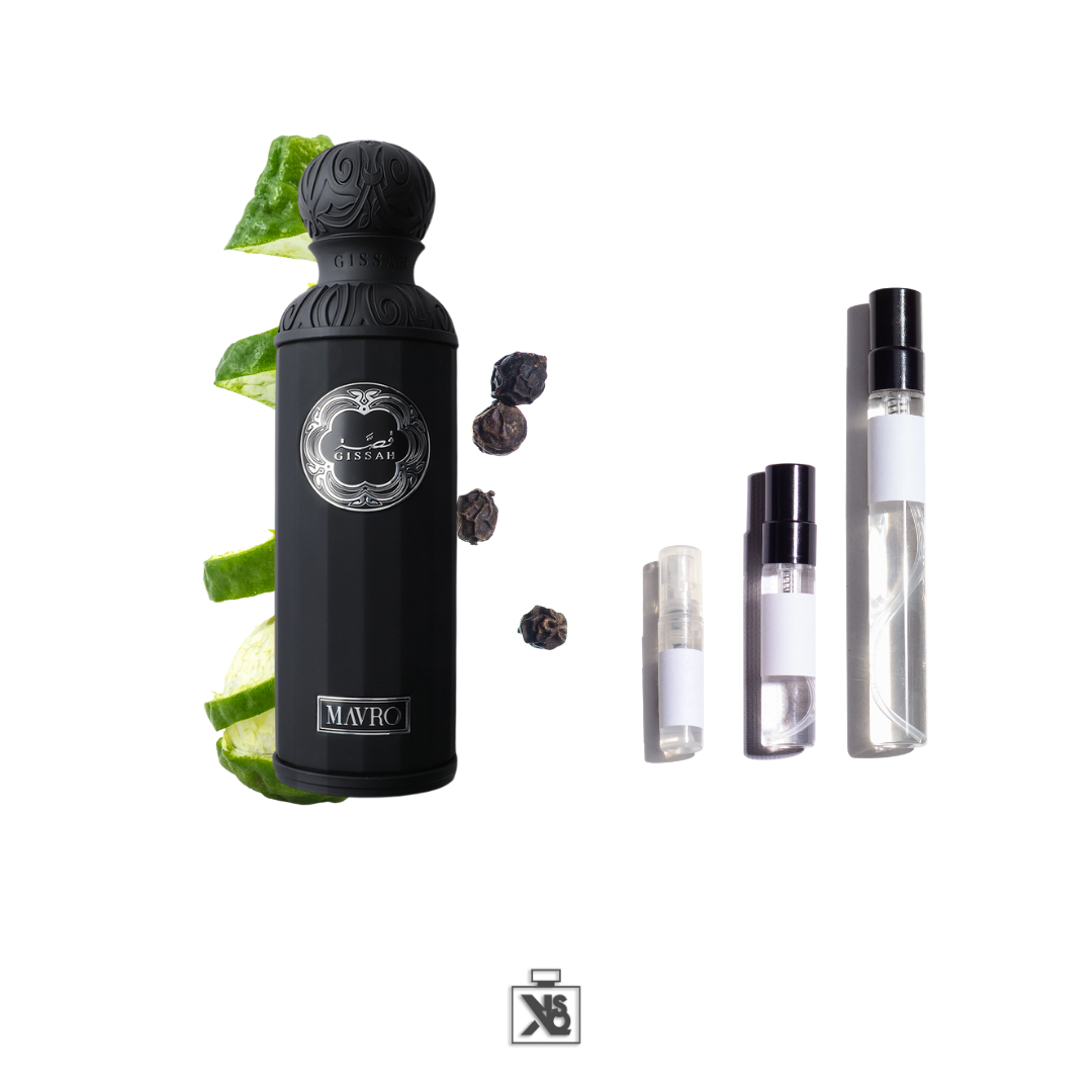 Décant authentique de GISSAH Mavro eau de parfum pour homme - 2ml / 5ml / 10ml