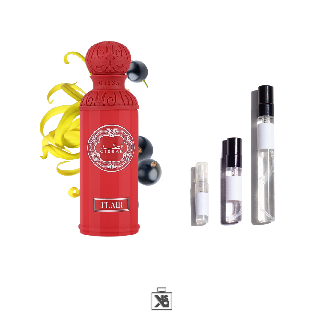 Décant authentique de GISSAH Flair eau de parfum pour femme- 2ml / 5ml / 10ml