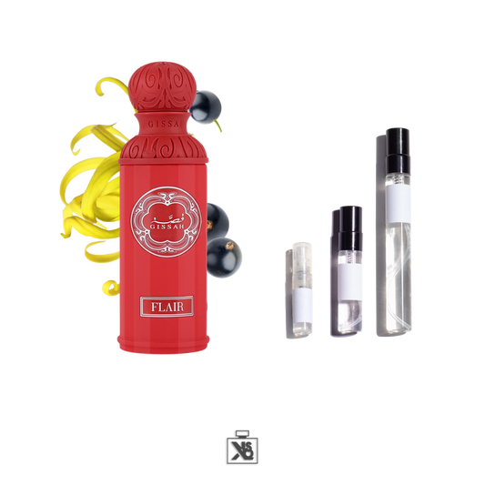 Décant authentique de GISSAH Flair eau de parfum pour femme- 2ml / 5ml / 10ml