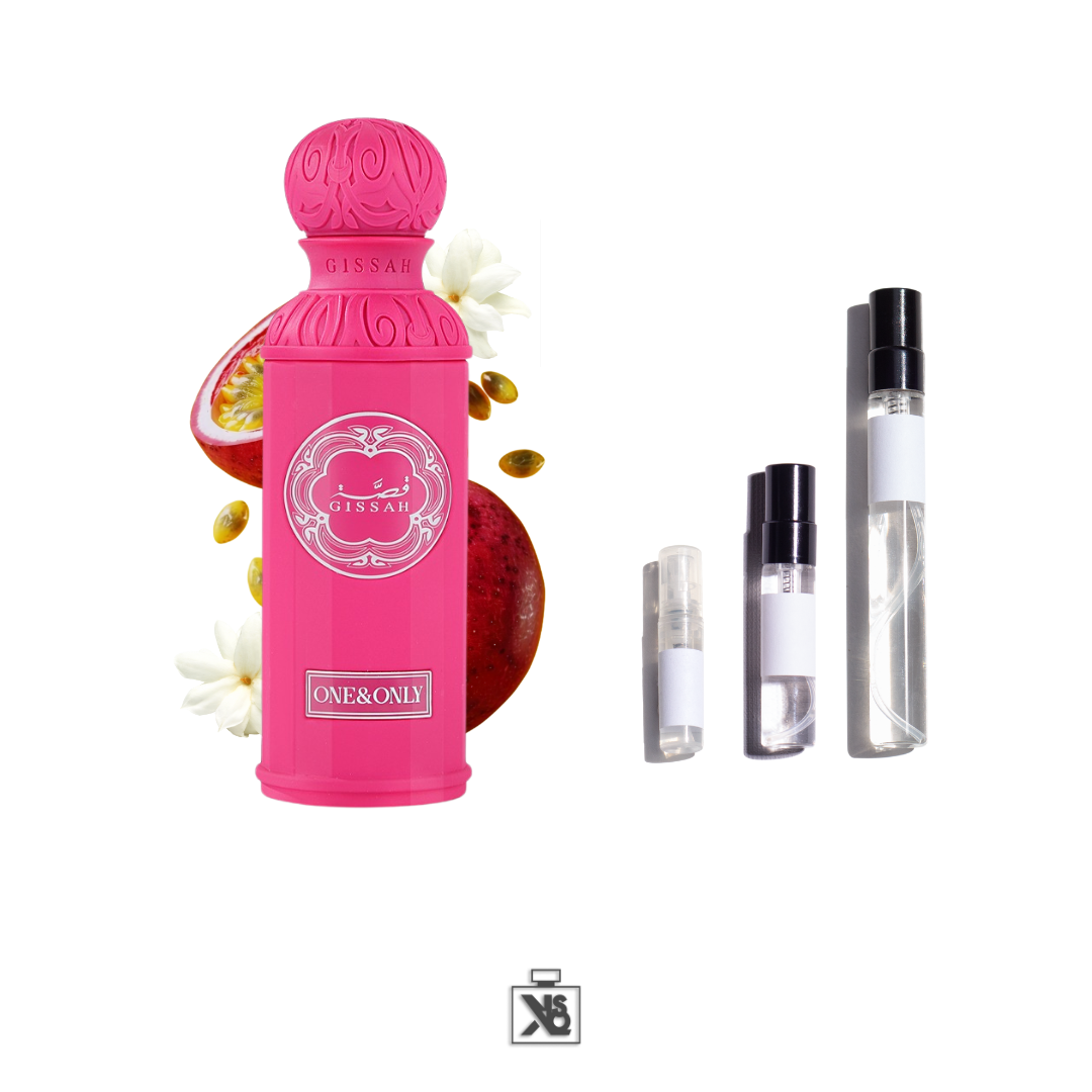 Décant authentique de GISSAH One and Only eau de parfum pour femme- 2ml / 5ml / 10ml