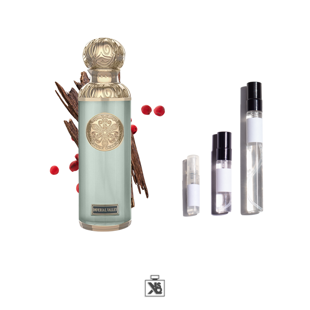 Décant authentique de GISSAH IMPERIAL VALLEY eau de parfum mixte - 2ml / 5ml / 10ml