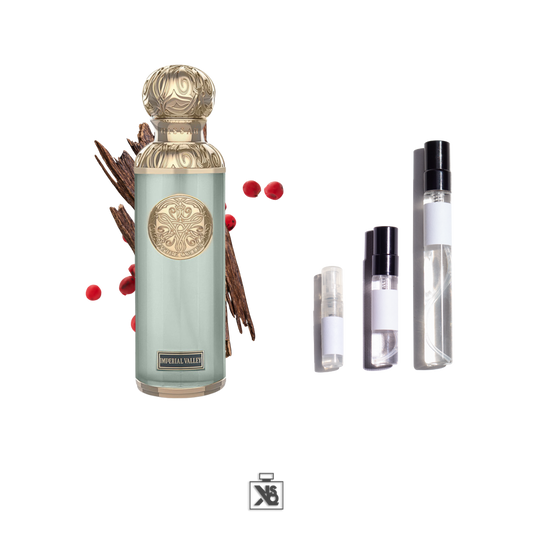 Décant authentique de GISSAH IMPERIAL VALLEY eau de parfum mixte - 2ml / 5ml / 10ml