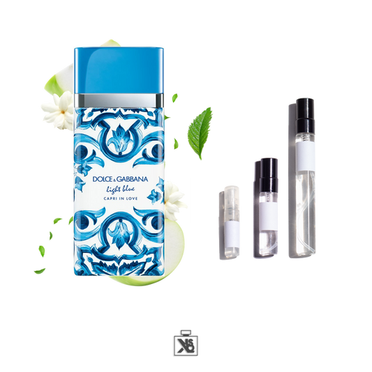 Décant authentique de Dolce&Gabbana Light Blue Capri in Love eau de parfum pour femme - 2ml/5ml/10ml