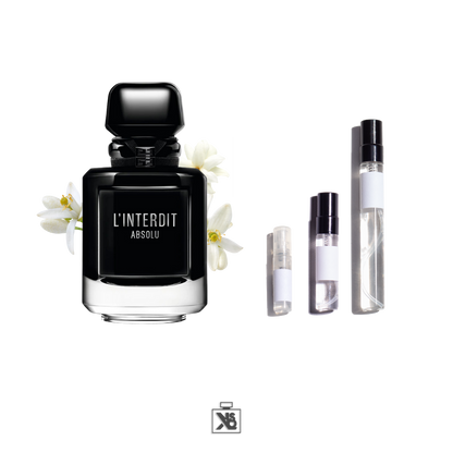 Décant authentique de Givenchy L'interdit Absolu eau de parfum intense pour femme - 2ml / 5ml / 10ml