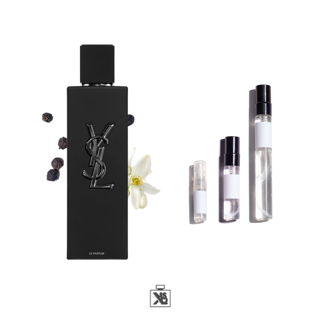 Décant authentique d'Yves Saint Laurent MYSLF Le Parfum pour homme - 2ml / 5ml / 10ml