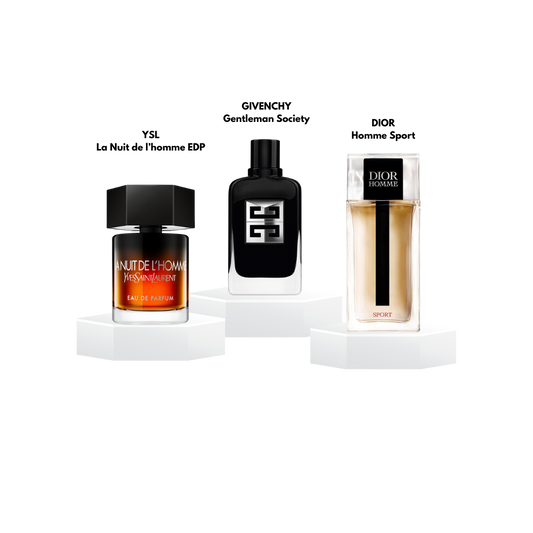 Packs decants 'Classe' pour homme - 5ml / 10ml