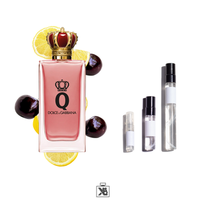 Décant authentique de Q by Dolce&Gabbana Intense pour femme - 2ml / 5ml / 10ml