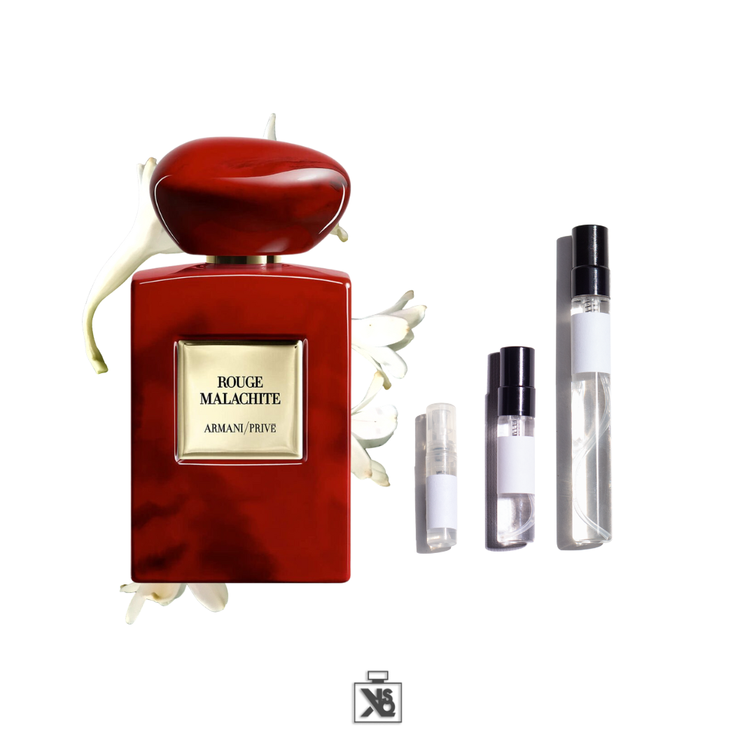 Décant authentique d'ARMANI/PRIVÉ ROUGE MALACHITE eau de parfum femme - 2ml/5ml/10ml