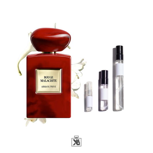Décant authentique d'ARMANI/PRIVÉ ROUGE MALACHITE eau de parfum femme - 2ml/5ml/10ml