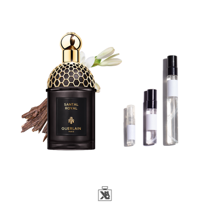 Décant authentique de GUERLAIN Santal Royal eau de parfum unisex - 2ml / 5ml / 10ml
