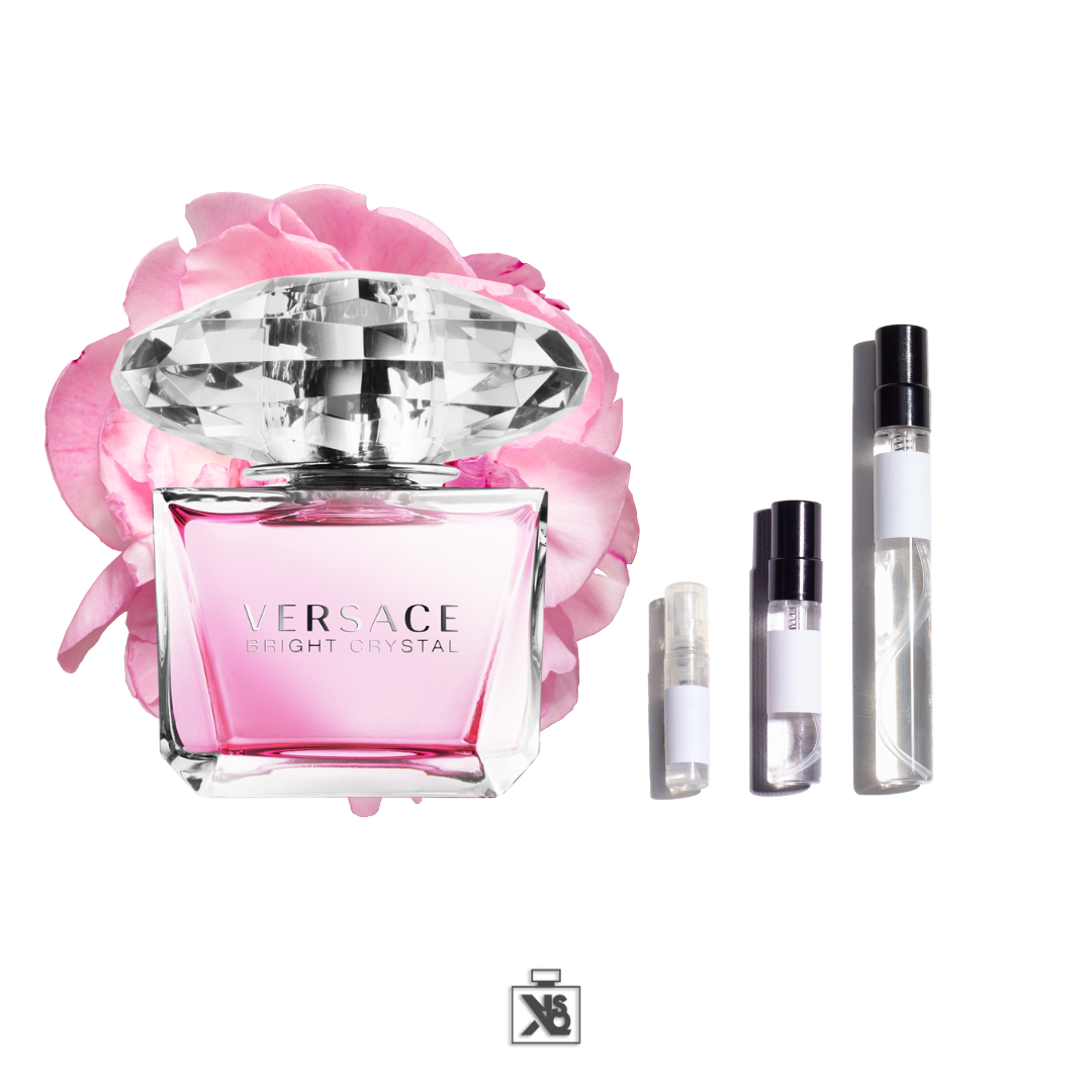 Décant authentique de VERSACE Bright Crystal eau de toilette - 2ml/5ml/10ml