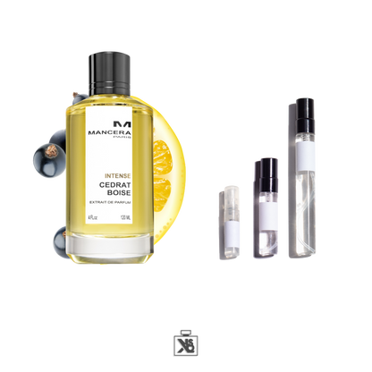 Décant authentique de MANCERA Cedrat boise Intense pour homme - 2ml/5ml/10ml