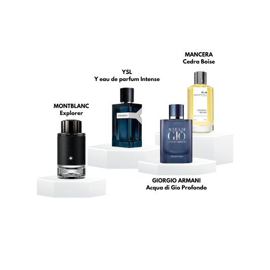 Packs decants 'Signature Scents' pour homme - 5ml / 10ml