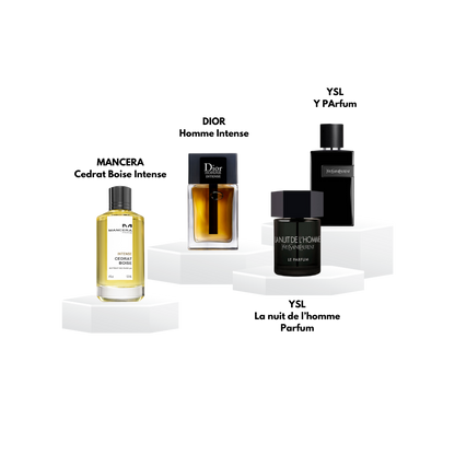 Pack decants 'Gentleman' pour homme - 5ml / 10ml
