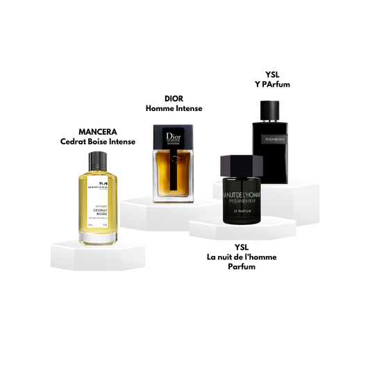 Pack decants 'Gentleman' pour homme - 5ml / 10ml