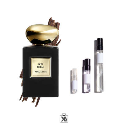 Décant authentique d'ARMANI/PRIVÉ OUD ROYAL eau de parfum intense mixte - 2ml/5ml/10ml