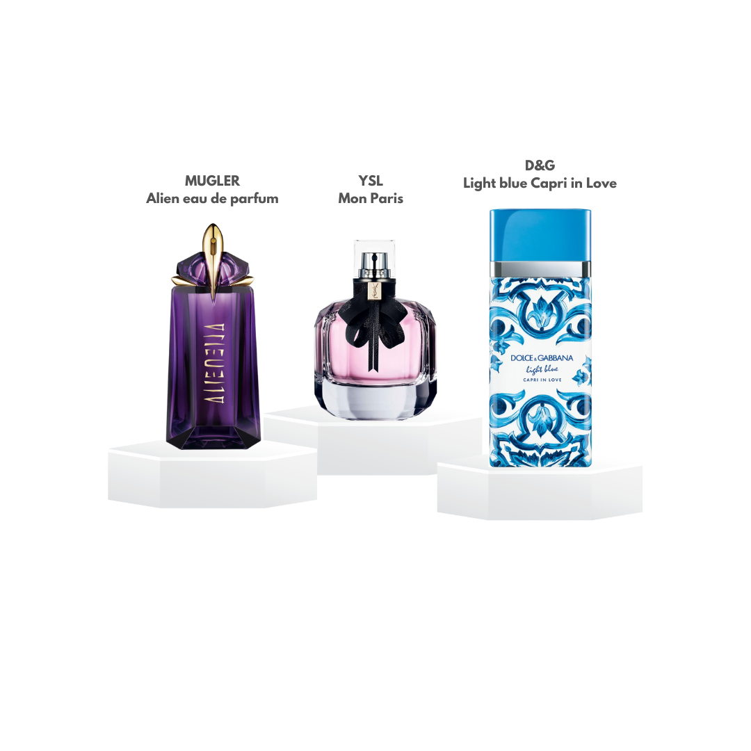 Packs decants 'Signature Scents' pour femme - 5ml / 10ml