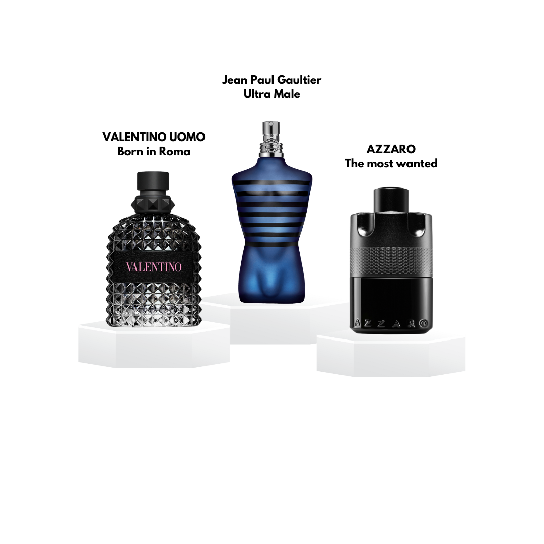 Packs decants 'Soirée' pour homme - 5ml / 10ml