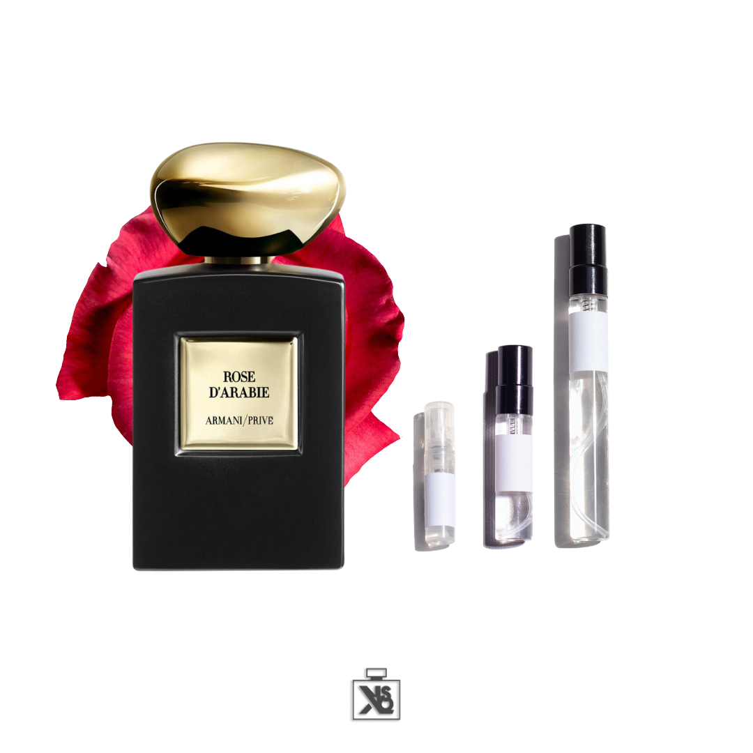 Décant authentique d'ARMANI/PRIVÉ ROSE D'ARABIE eau de parfum intense mixte - 2ml/5ml/10ml