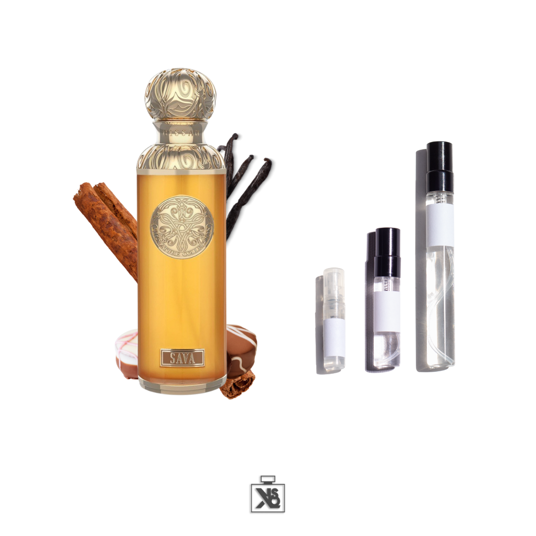 Décant authentique de GISSAH SAVA eau de parfum mixte - 2ml / 5ml / 10ml